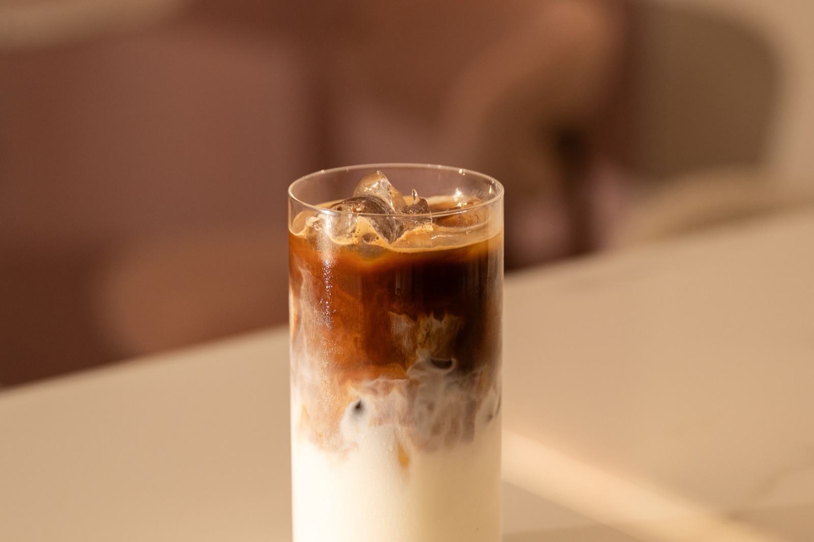 Iced coffee at 130 Primrose