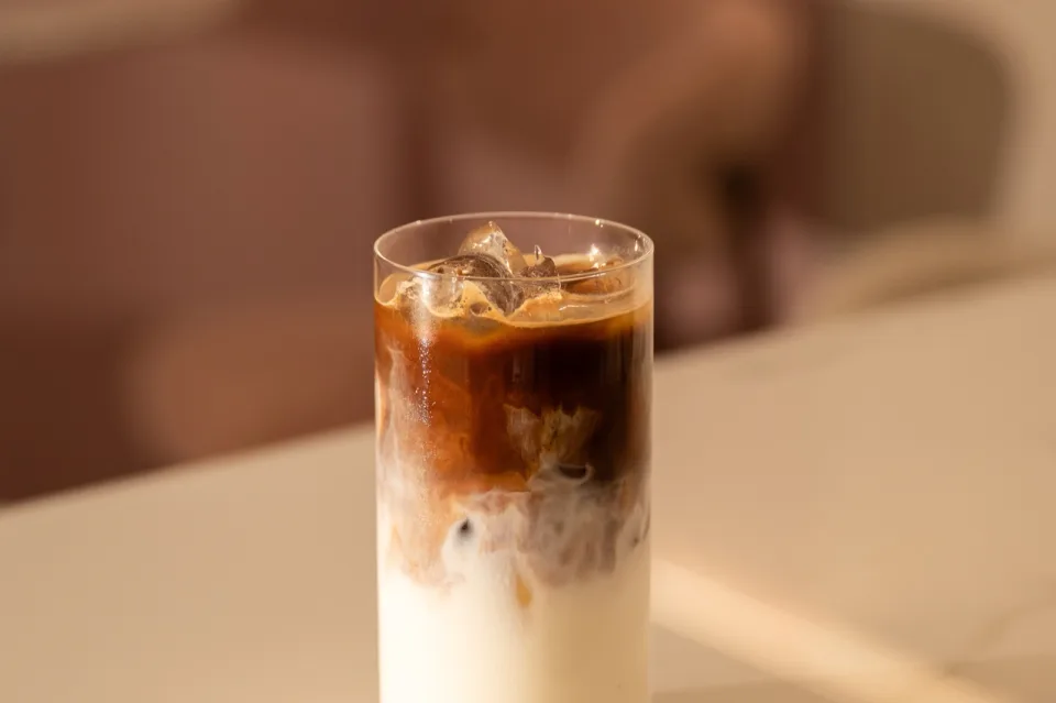 Iced coffee at 130 Primrose