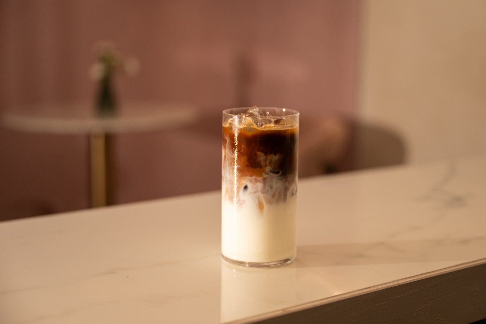 Iced coffee at 130 Primrose